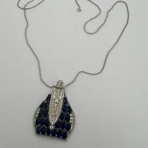 COLAR PRATA 925 NOSSA SENHORA APARECIDA CRAVEJADA DE ZIRCONIAS COM EXTENSOR