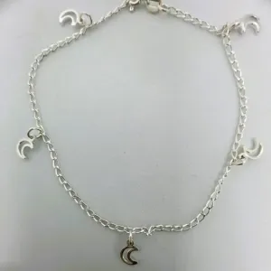 TORNOZELEIRA LUA PRATA 925