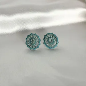 BRINCO PEDRA NANO TURQUESA