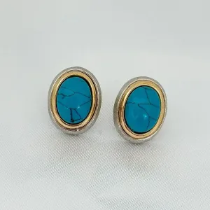 BRINCO PEDRA TURQUESA