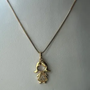 COLAR DE  MENINA - BANHO OURO 18K
