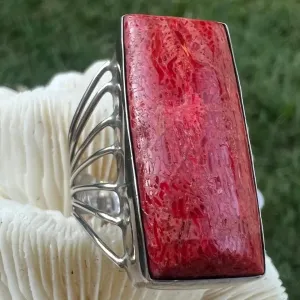 ANEL PEDRA RUBY - PRATA 925