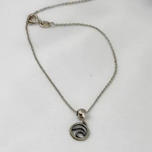 TORNOZELEIRA ONDA - PRATA 925
