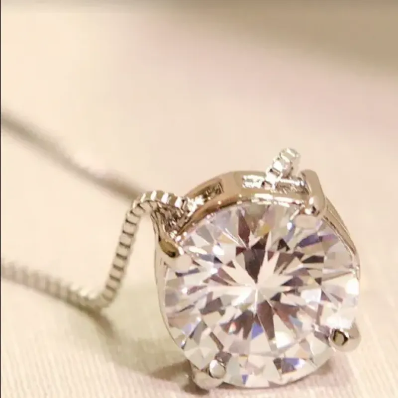 COLAR PONTO LUZ PEQUENO OURO BRANCO