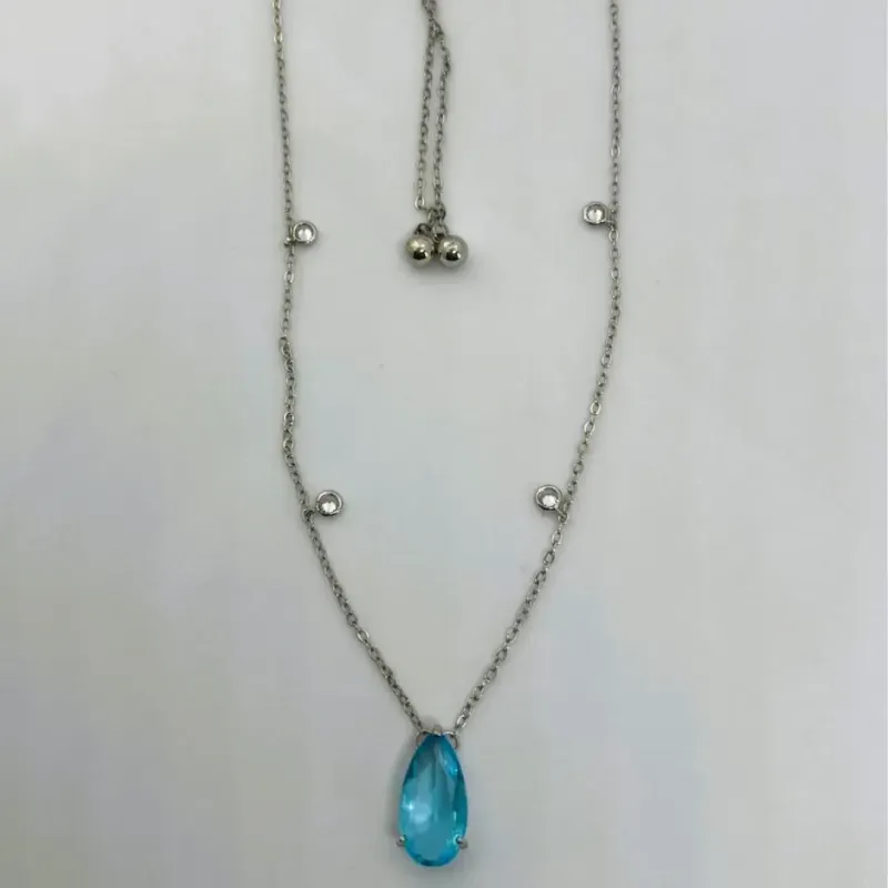 COLAR CRISTAL TOPAZIO