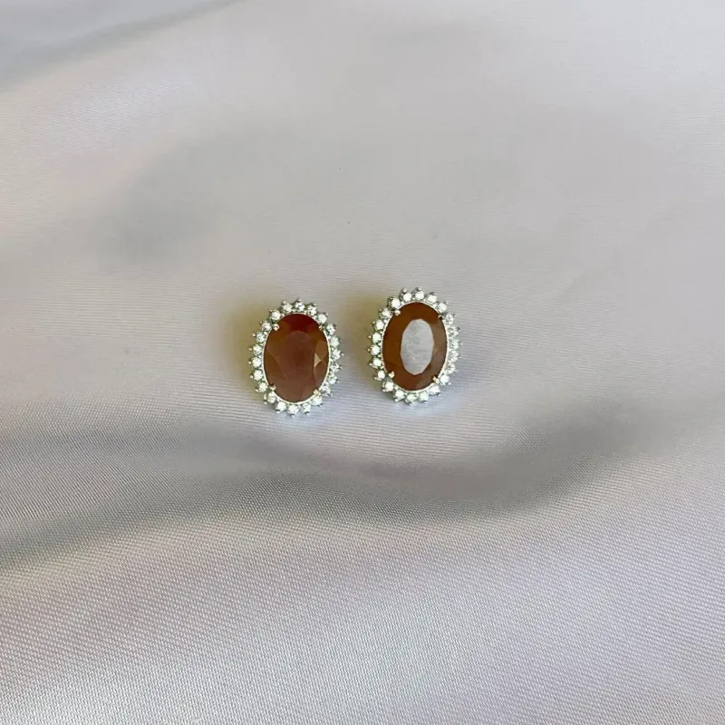 BRINCO CRISTAL COM ZIRCONIAS BRANCAS - BANHO RODIO BRANCO