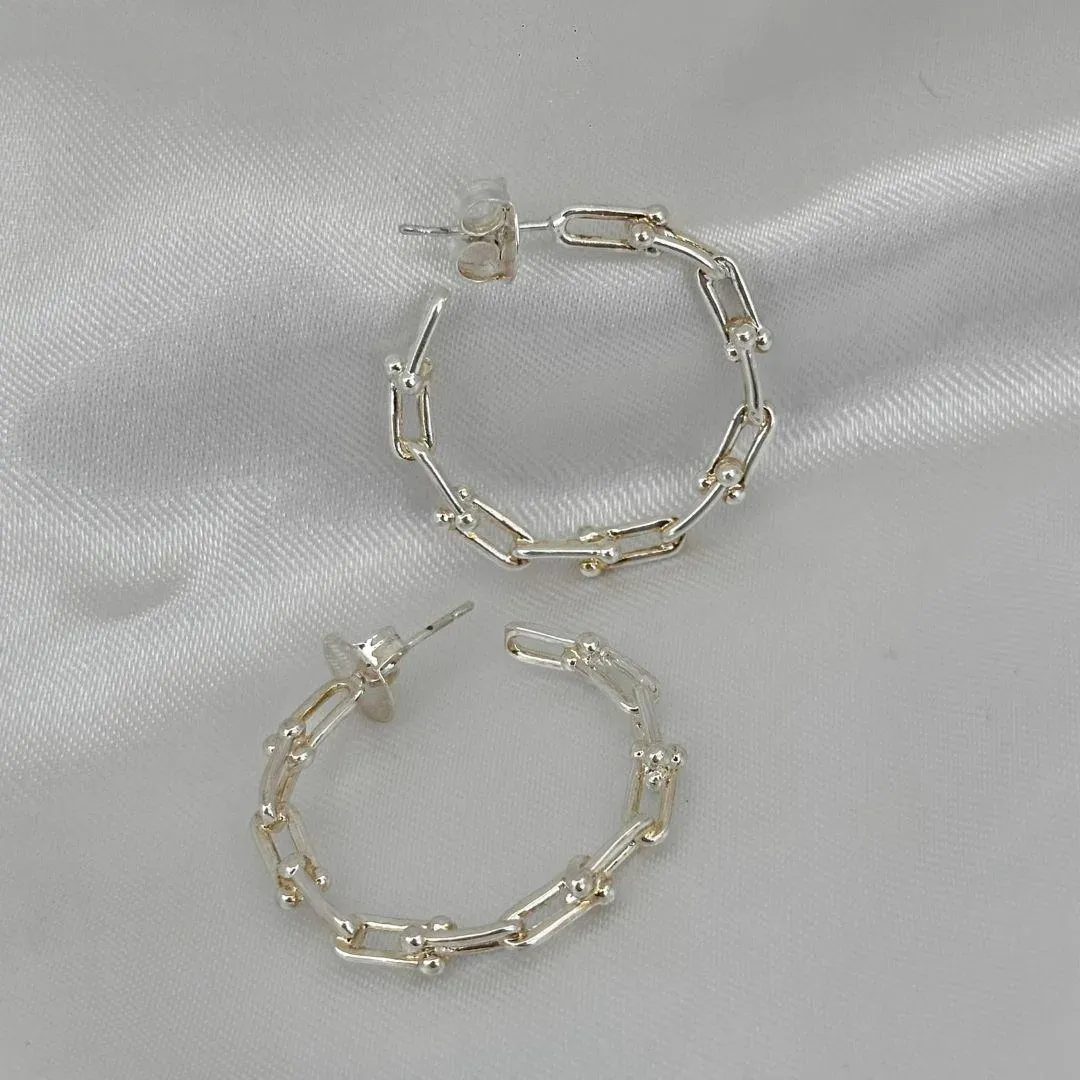 BRINCO ARGOLA - BANHO RODIO BRANCO